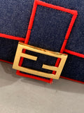 Fendi denim handbag