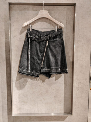 Sacai denim skirt