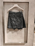 Sacai denim skirt