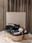 Sacai platform shoes