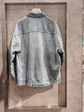 Loose denim jacket
