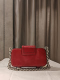 DKNY clutch with Marc Jacobs chain