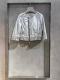 Carrie Lacrox leather jacket
