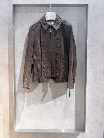 Initial suede jacket