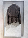 Initial suede jacket