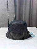 Flowers denim hat