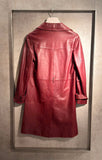 Luisa Viaroma leather long jacket