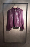 EQ: IQ leather jacket