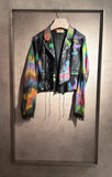 Fendi leather jacket