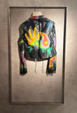 Fendi leather jacket