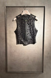 Jean Claude Jitrois leather vest