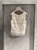 Proportion sleeveless top