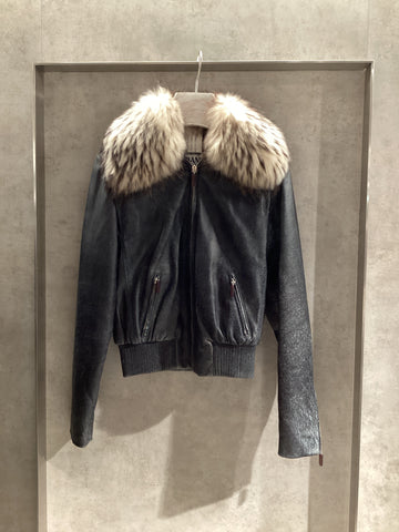 Gianni Versace leather jacket