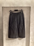 Markus Lupher leather skirt