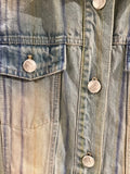 Chanel lace denim jacket
