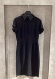 Lace zip up dress