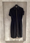 Lace zip up dress