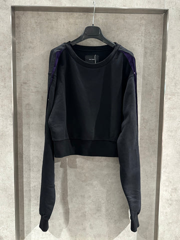 Solo Celeb open sleeves sweatshirt