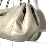Chanel leather chain bag