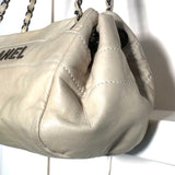 Chanel leather chain bag