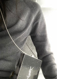 YSL chain clutch