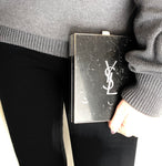 YSL chain clutch