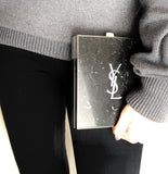 YSL chain clutch